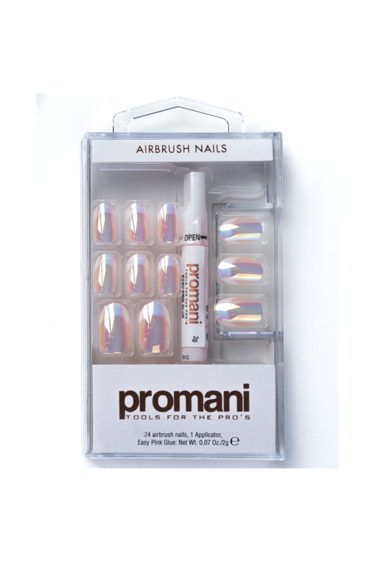 Promani Metalik French Takma Tirnak Kiti Pr-5671