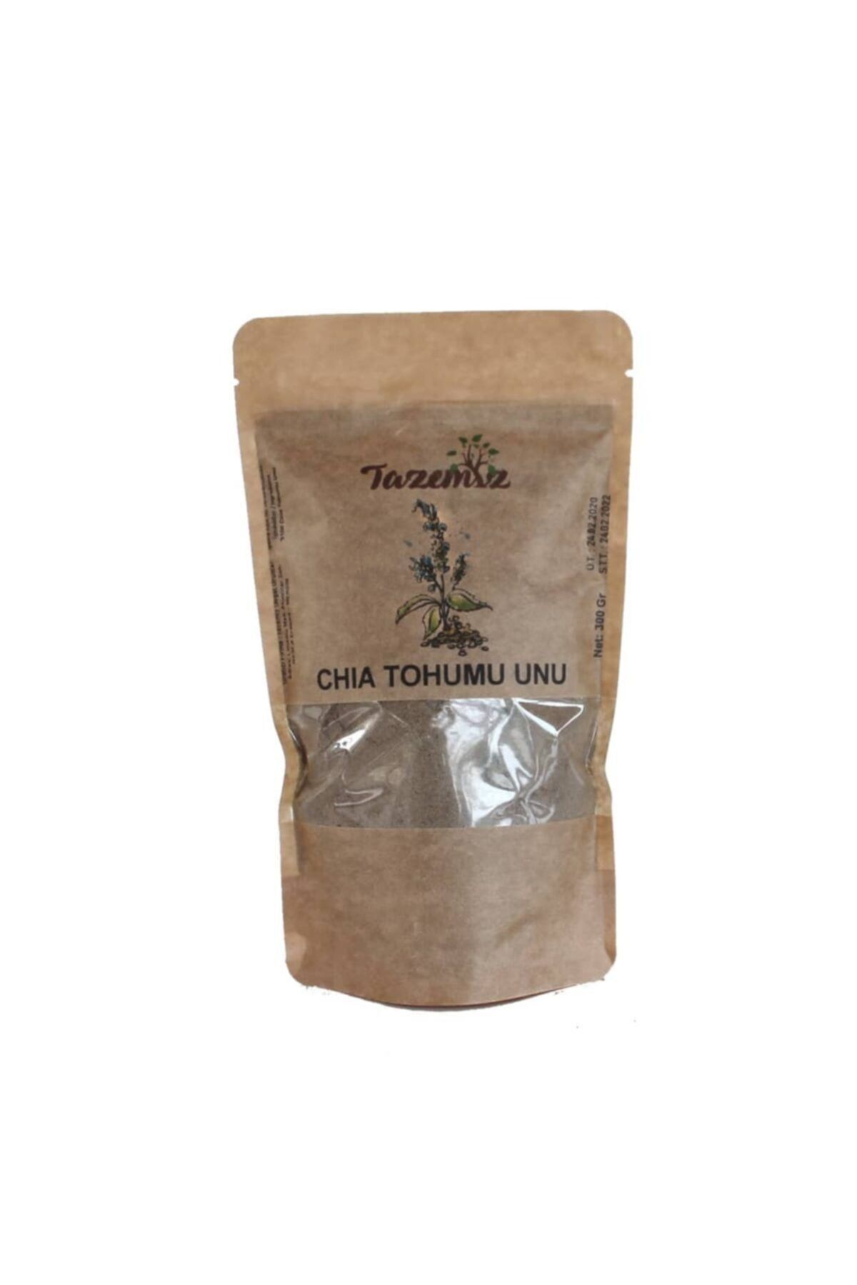 TAZEMİZ Chia Tohumu Unu - Glutensiz - 1 Kg
