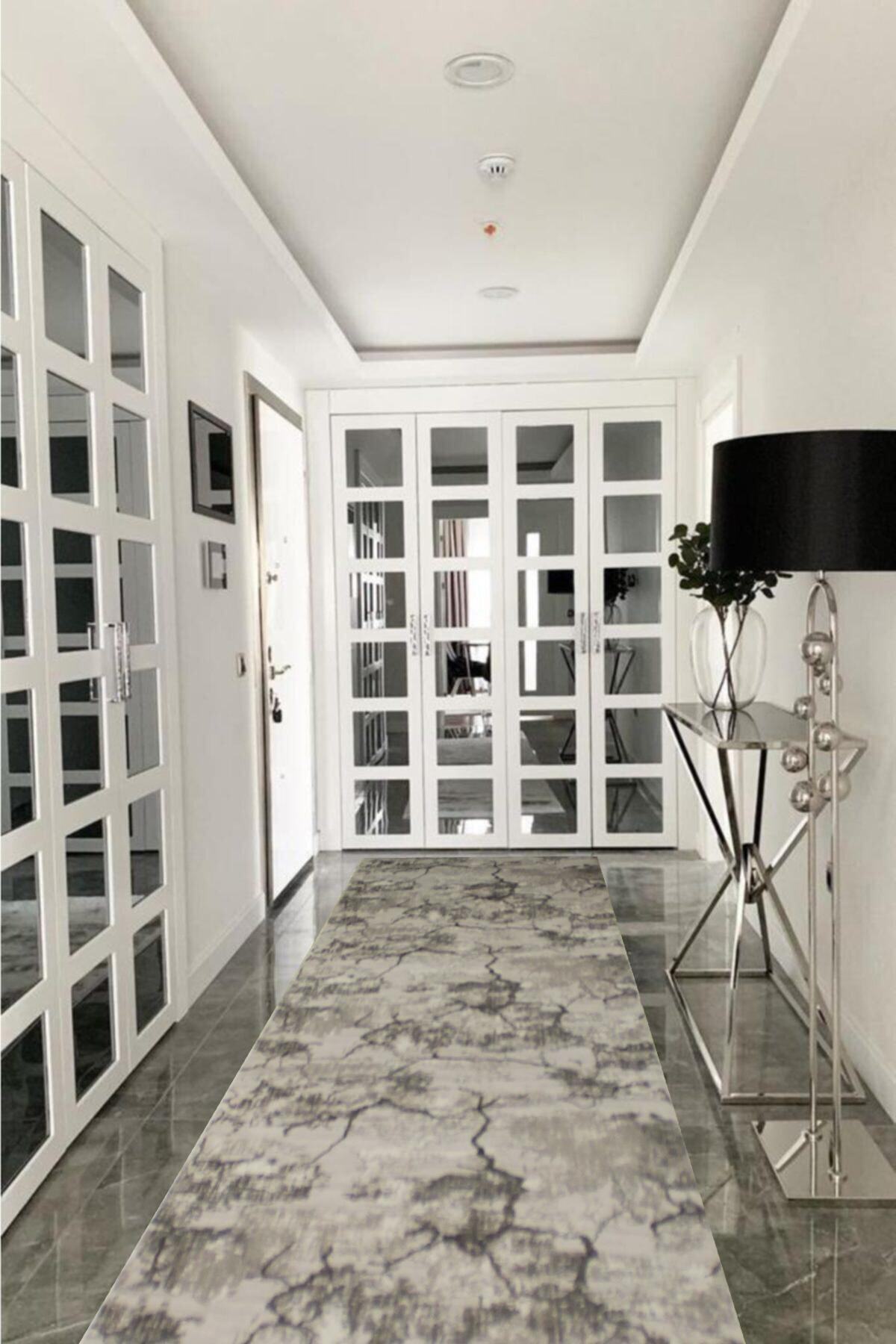 Sevdiz Halı Modern Kaymaz Taban Kesme Halı Yolluk Model6