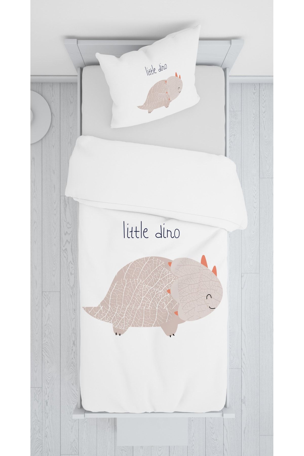 decoars Çocuk Little Dino Figürlü Yatak Örtüsü 071