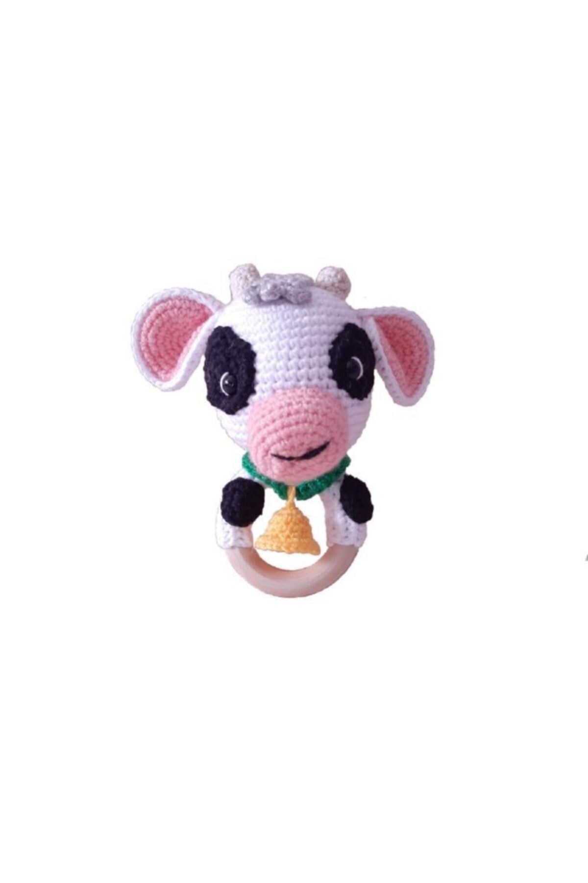 Hippo Buzu Çıngırak Amigurumi Örme Reklam Ineği