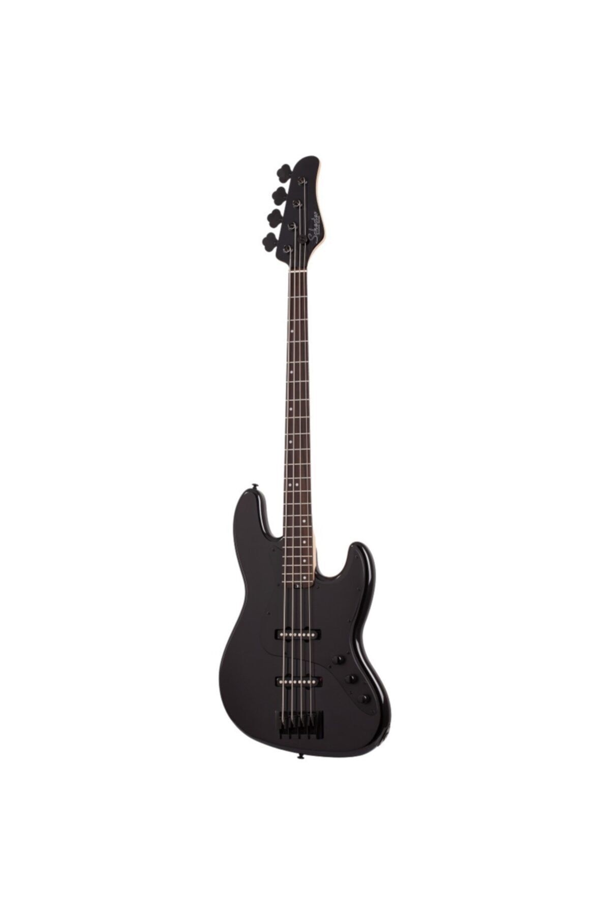 Schecter J-4 Bass Gitar (Gloss Black)