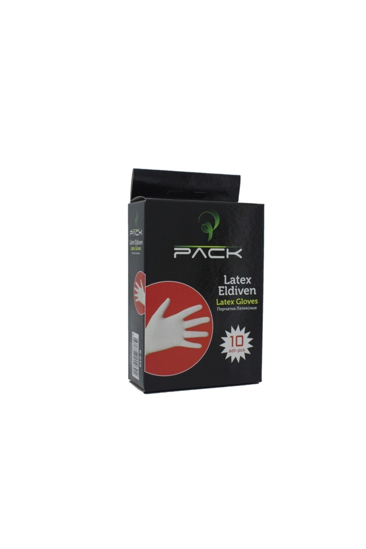 PACK Lateks Pudralı Eldiven 10  Lu