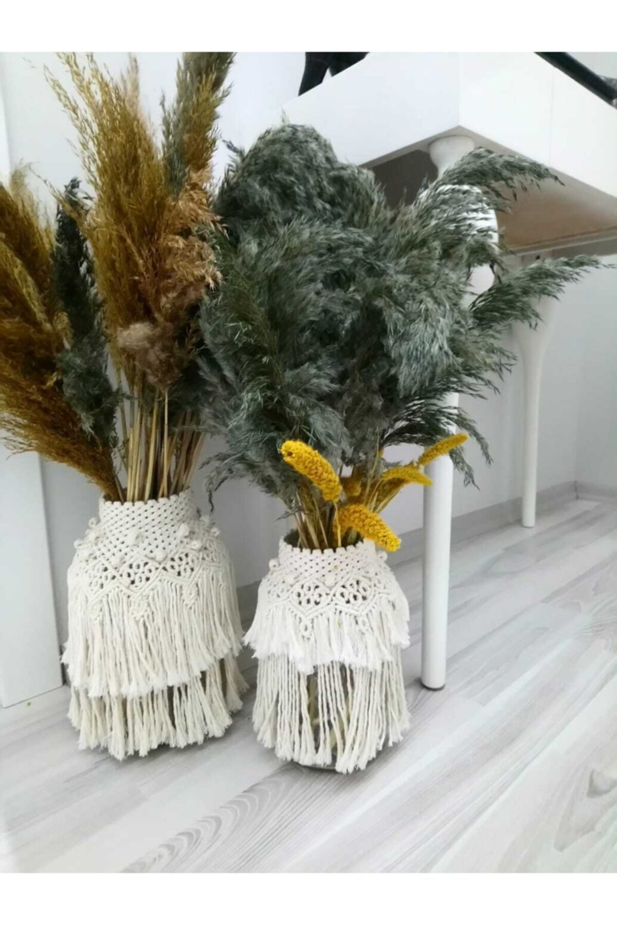 sevim esen Makrome Mumluk 25 Cm Özel Tasarım