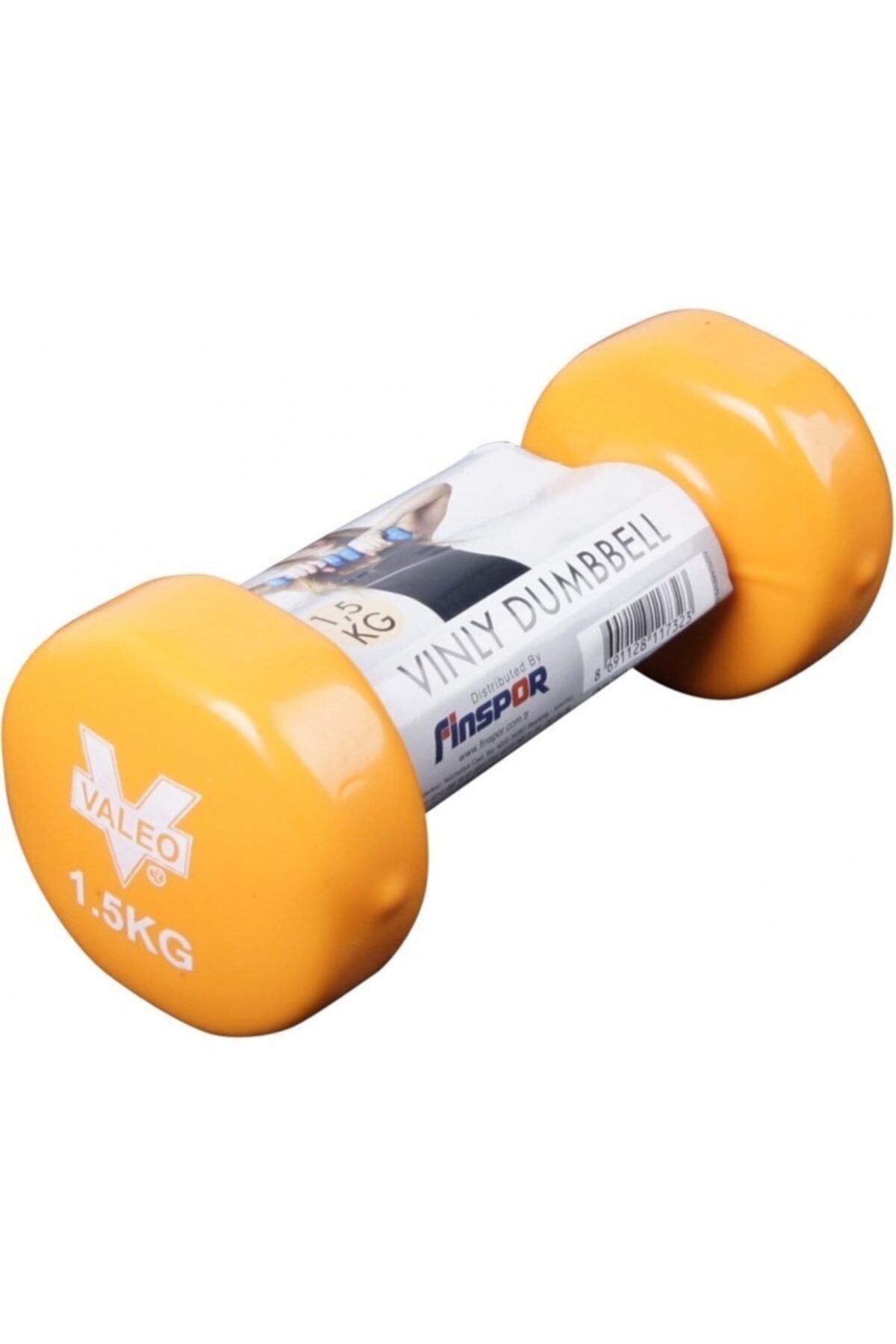 VALEO 1.5 Kg Vinyl Turuncu Dipping Dambıl