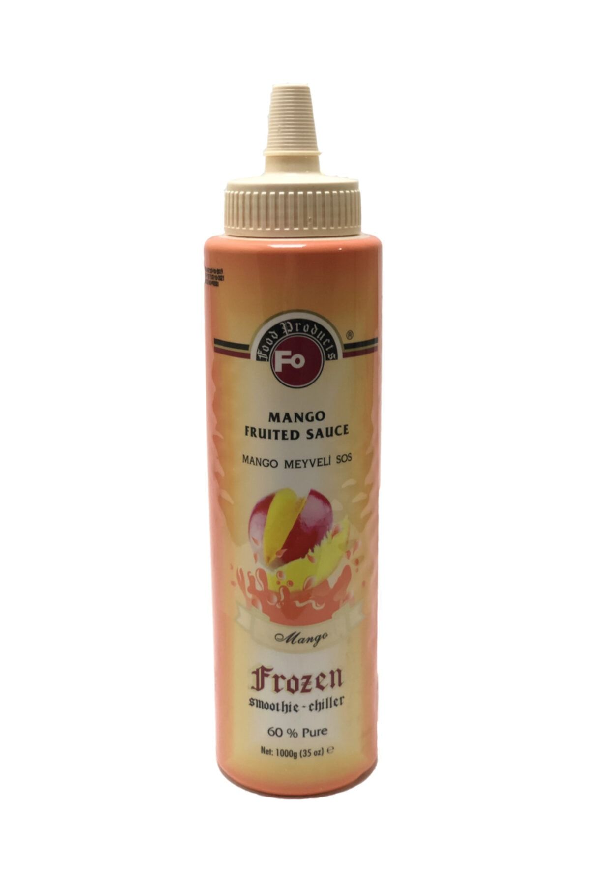 Global Fo Frozen Mango Meyveli Püre Sos (1kg)