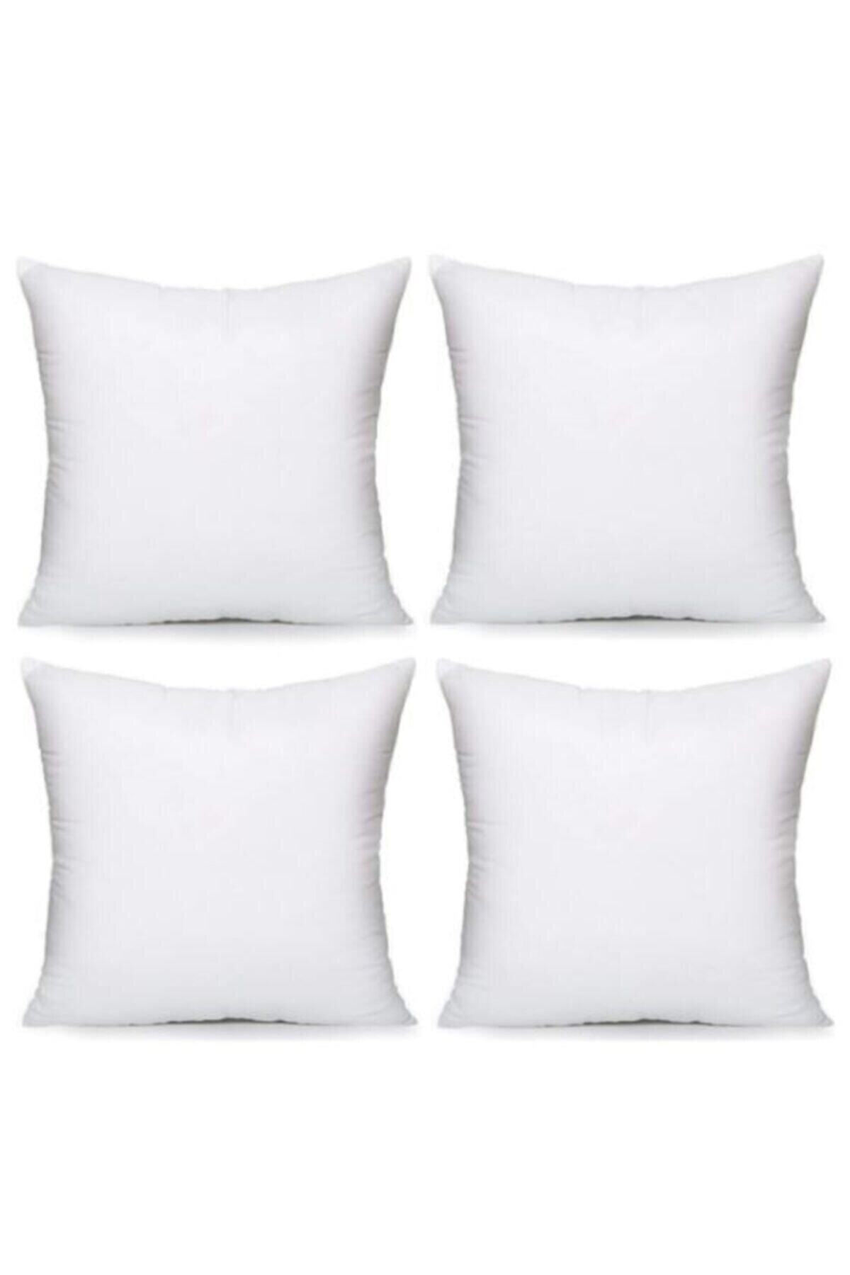 Junenext 4 Adet 50x50 Cm 440gr Antialerjik Boncuk Elyaf Iç Yastık