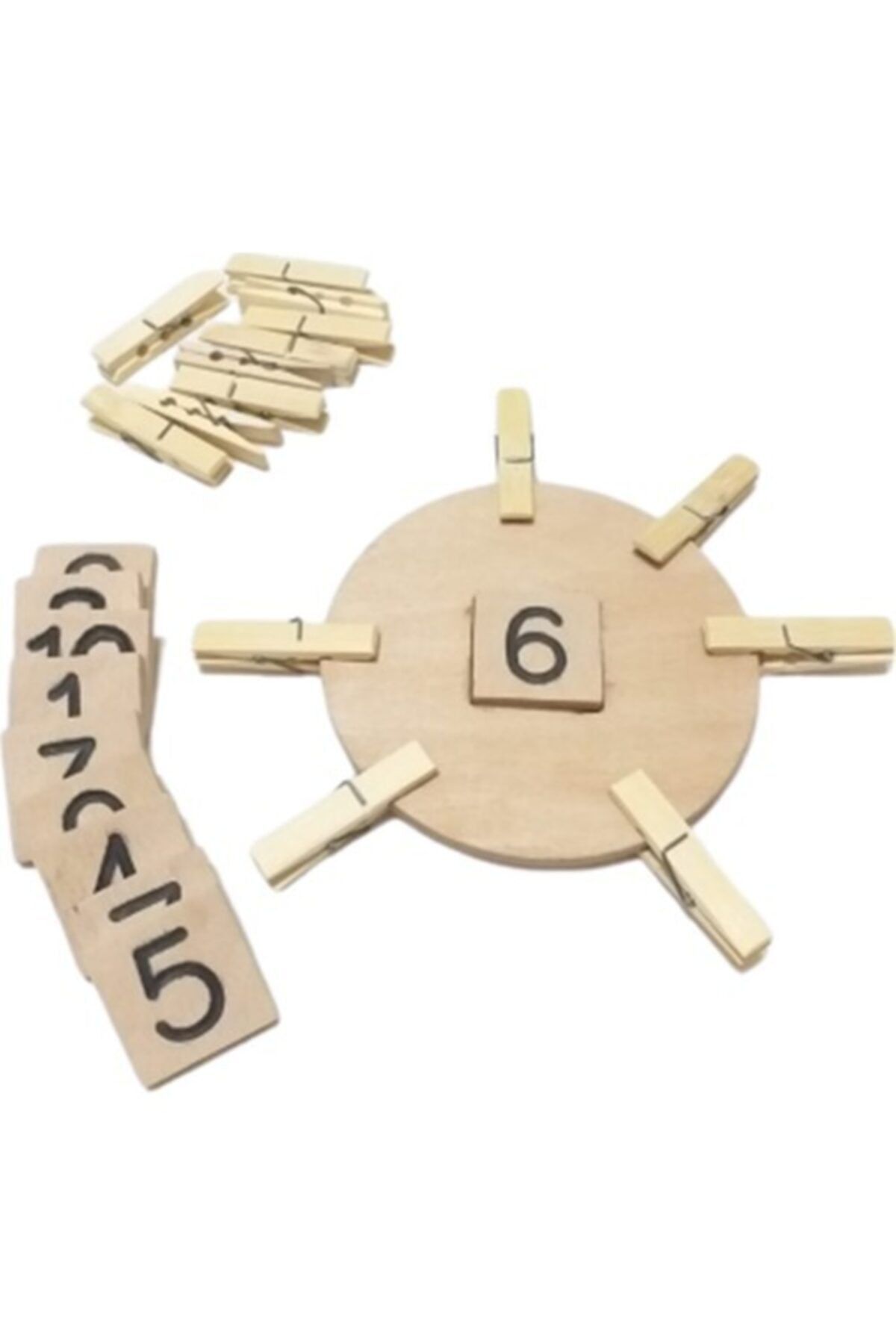 Montessori Gemisi Mandal - Sayı Tahtası