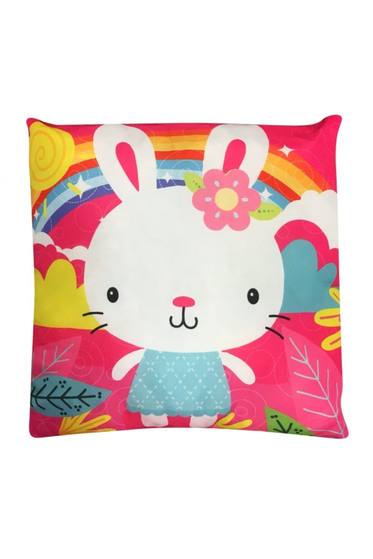 Ay Baby Aybaby Tavşan Desenli Bebek Yastığı 30x30 Cm