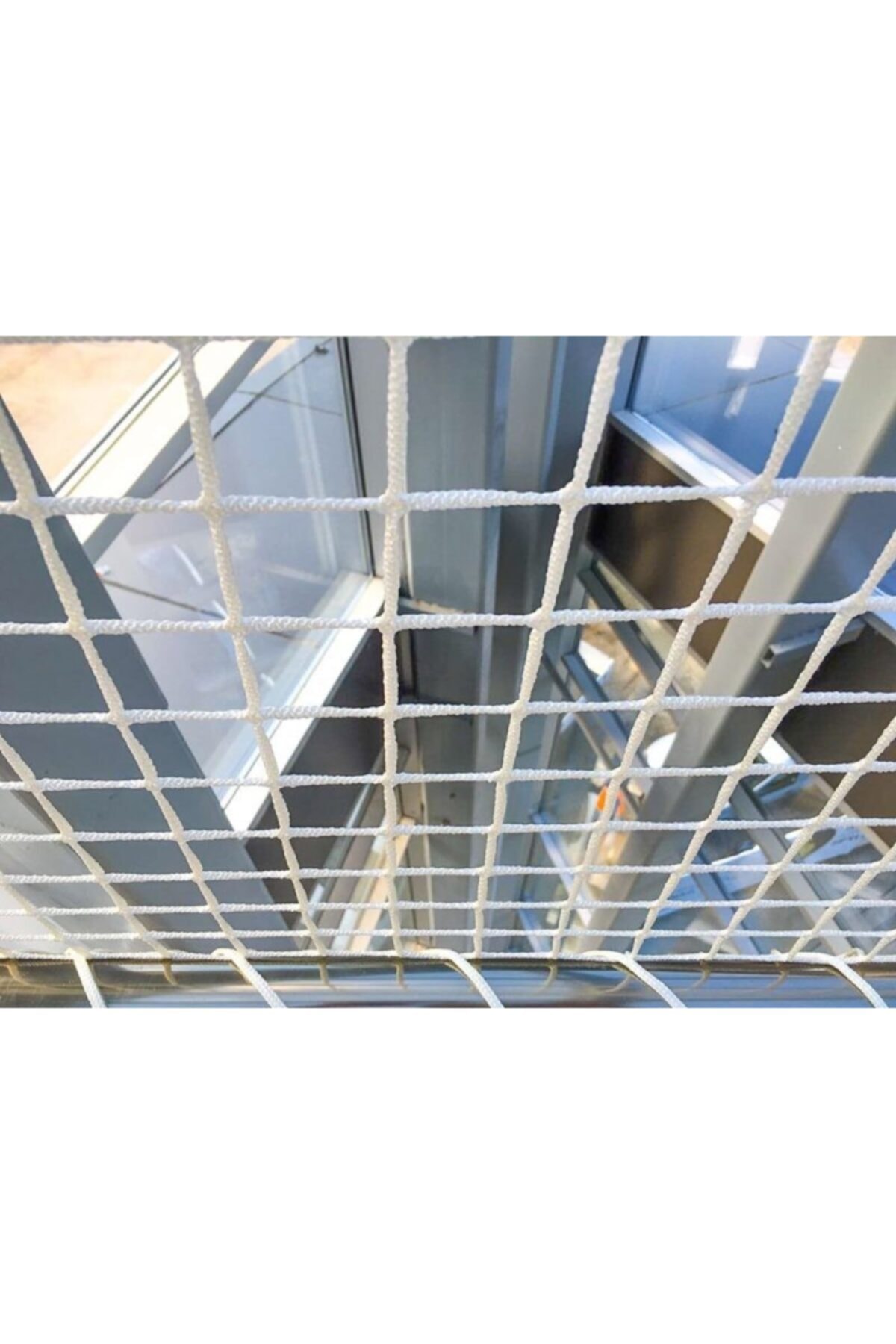 anadolufile 3 X 4 Metre 6 Mm (10 X 10) Balkon Koruma Filesi Balkon Güvenlik Filesi Merdiven Filesi
