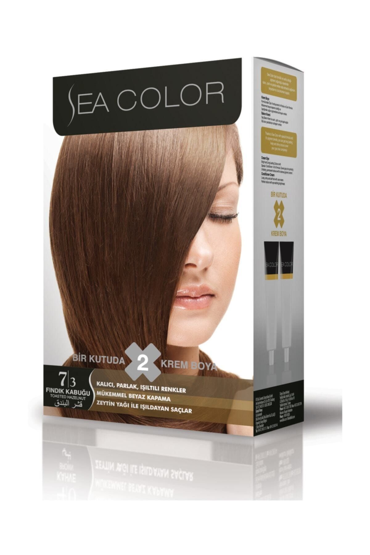 Sea Color 2'li Saç Boyası 7,3 Fındık Kabuğu