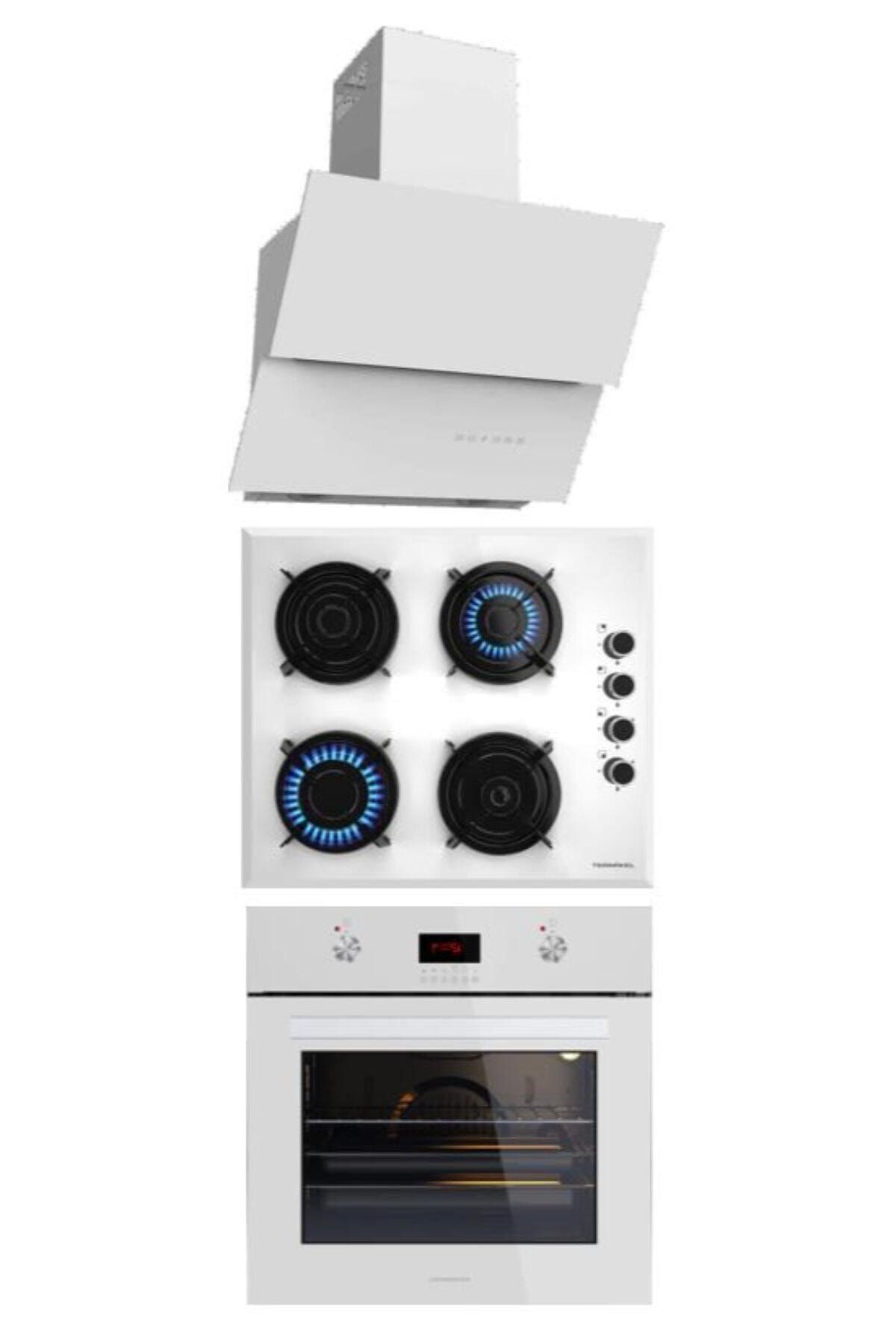 Termikel Ankastre Set (Bo O6546 W + Bh P6144 W + Argemon Ww60)
