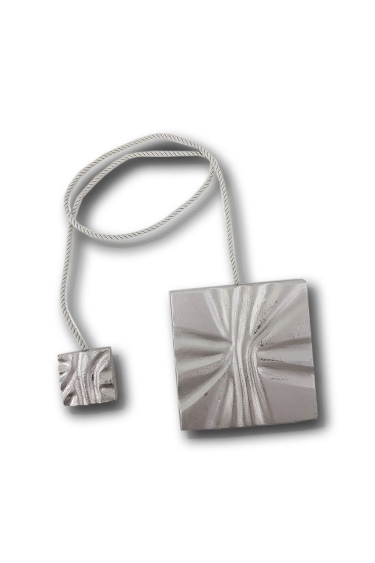 Alesta Home 3 Renk Rustik Kare Mıknatıslı Perde Tutucu Magnet 8x48cm