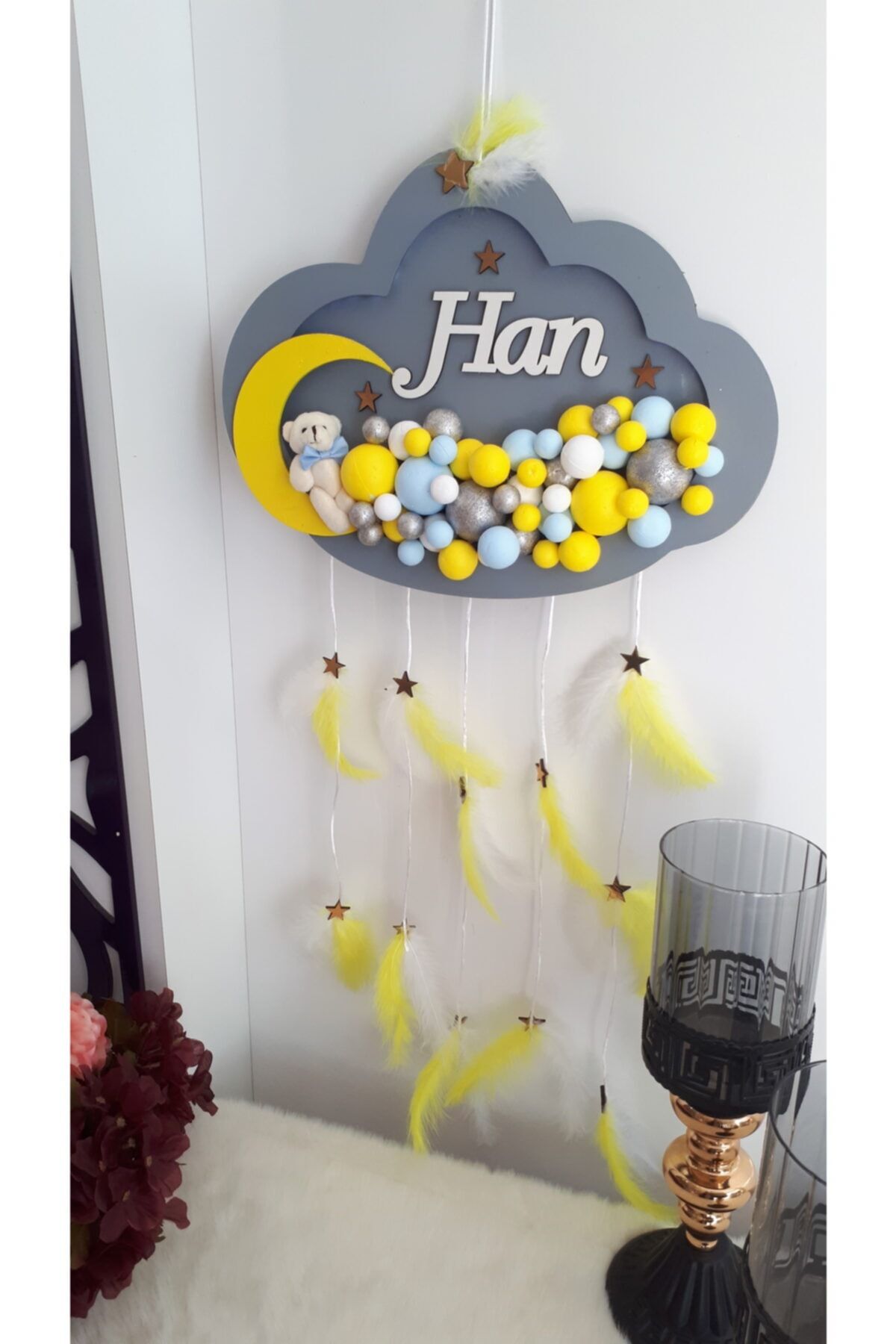 armagan bebek nikah sekeri bebek kapi susu bubble tasari led isikli sari renk fiyati yorumlari trendyol