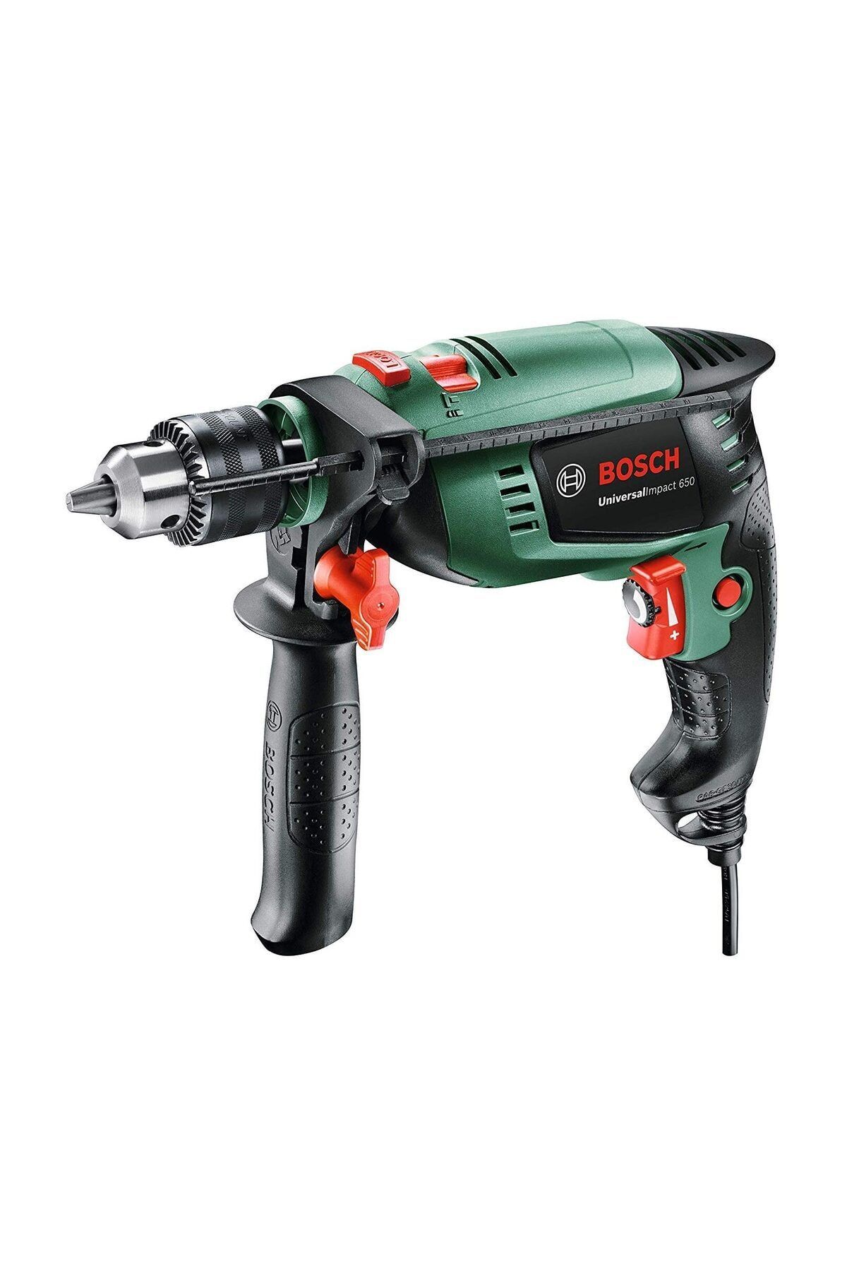Bosch UniversalImpact 650 700 Watt Darbeli Matkap - 0603131201 (Anahtarlı Mandren)