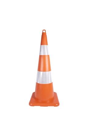 Mfk 3290e 90 Cm Kırılmaz Trafik Konisi Eko 2,4 Kg (çift Reflektifli) Image 0