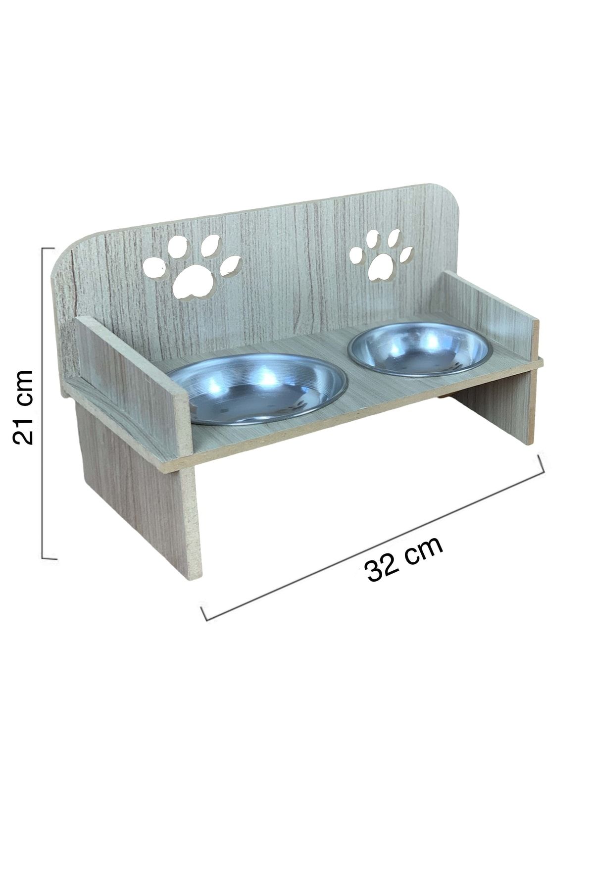 Covered outlet dog bowl