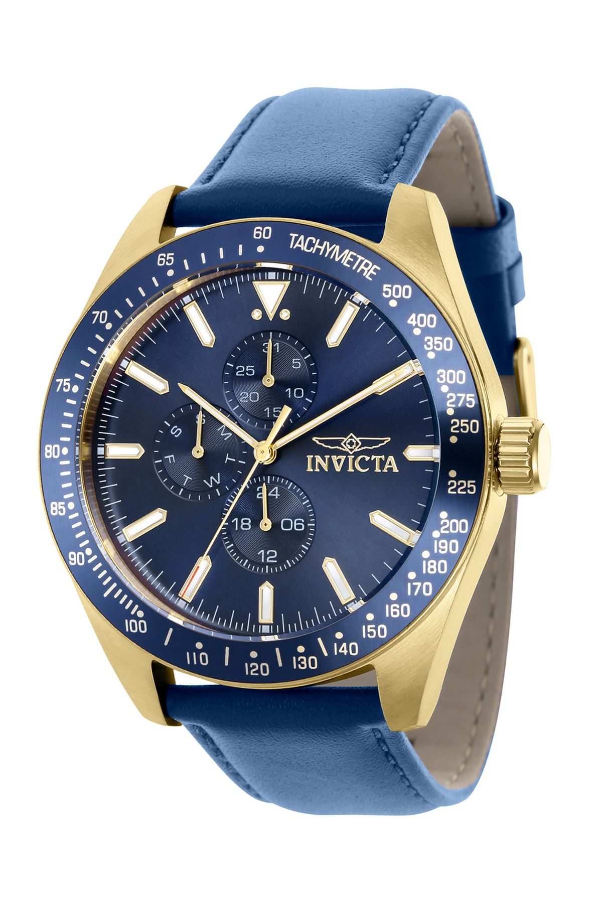 Invicta Watch Dark blue Navy blue Trendyol