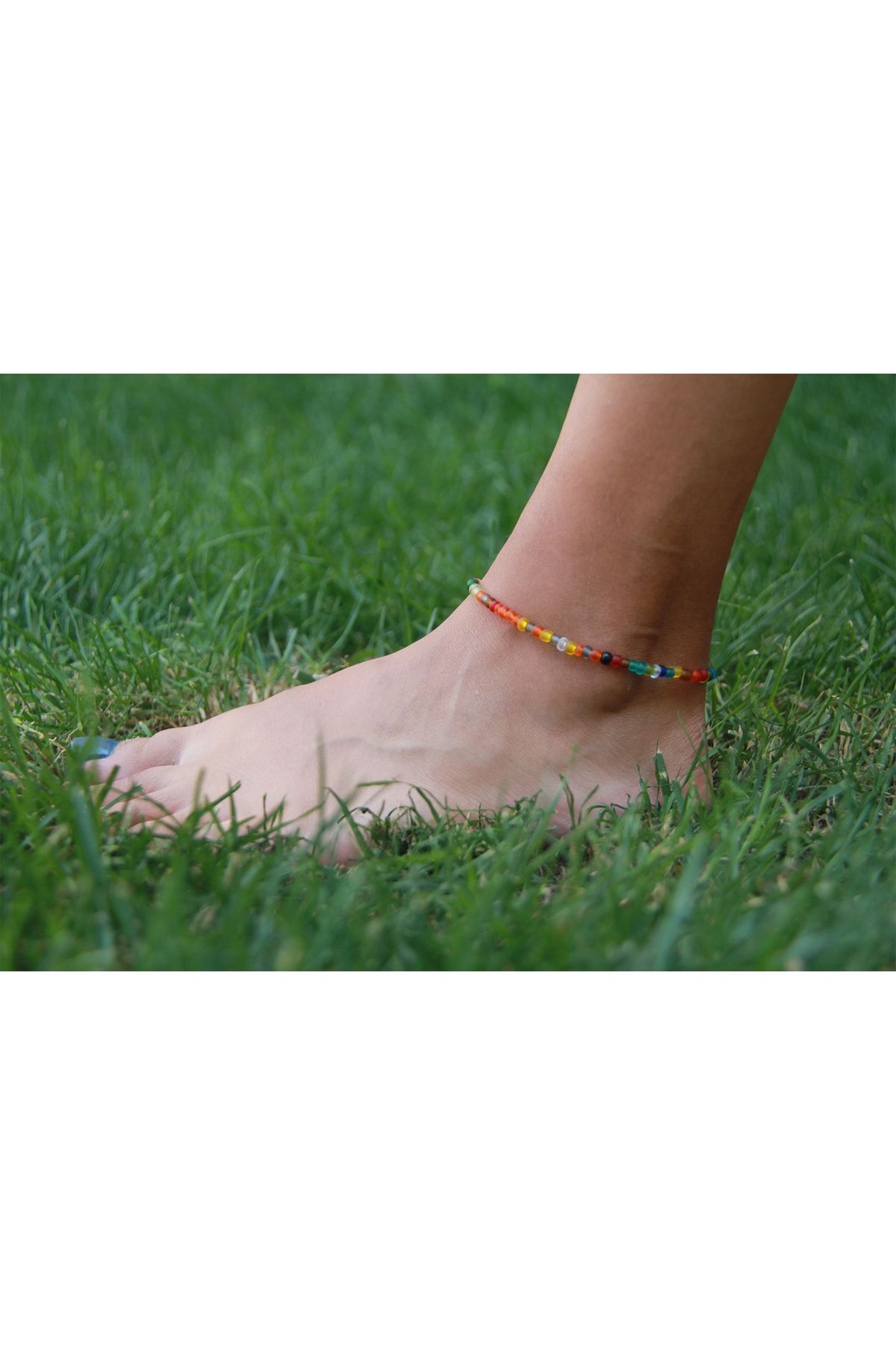 Multicolor anklet hotsell