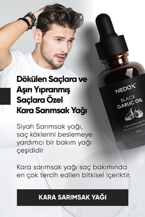 Aşırı Yıpranmış Ve Dökülen Saçlara Özel Kara Sarımsak Yağı 50 Ml Image 2