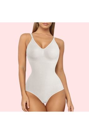 Kadın Seamless Çıtçıtlı Body Korse - 755038 Ten