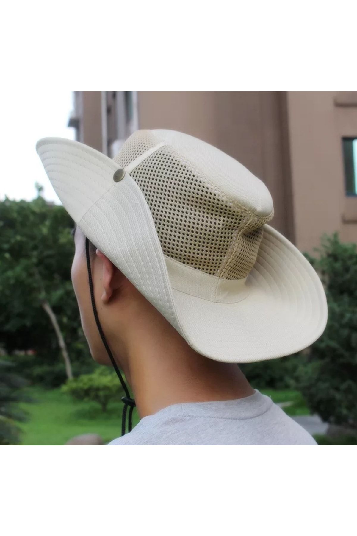 Mesh panama hat hot sale