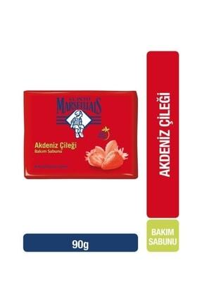 Akdeniz Çileği Katı Sabun 90 gr Image 0
