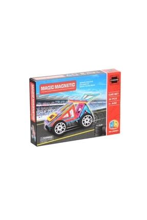 Magnetic 24 Parça Araba Tekerli Magnetik JH8881 Image 0