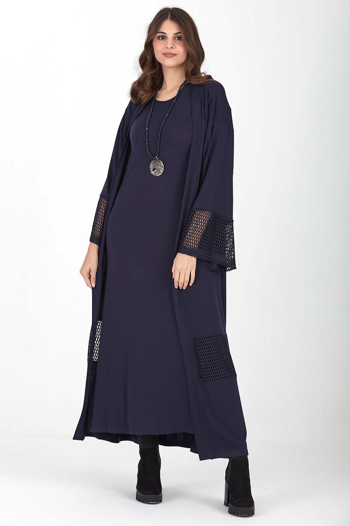 Tusso 23511 Fileli Kaftan