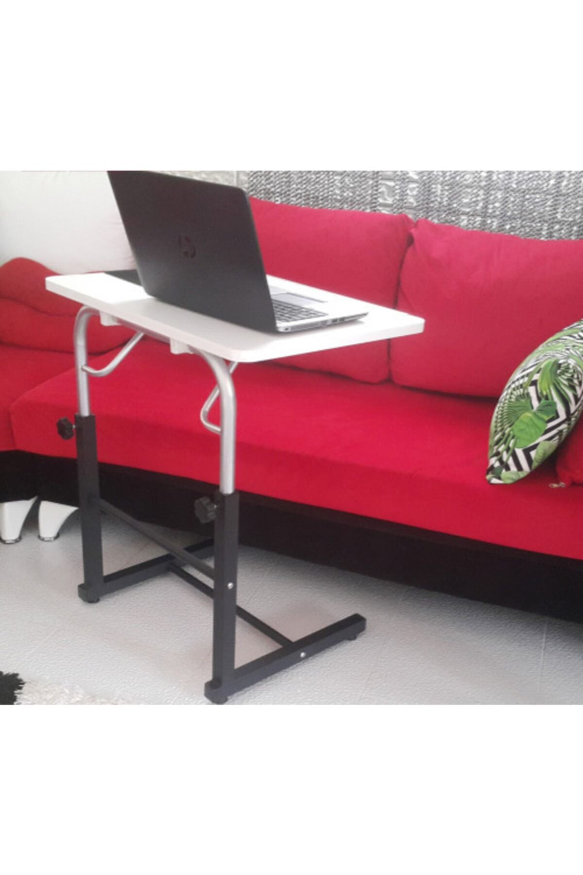 Depolife Notebook Laptop Sehpası Bilgisayar Ders Çalışma Masası Eğim Yükseklik Ayarlı Katlanır