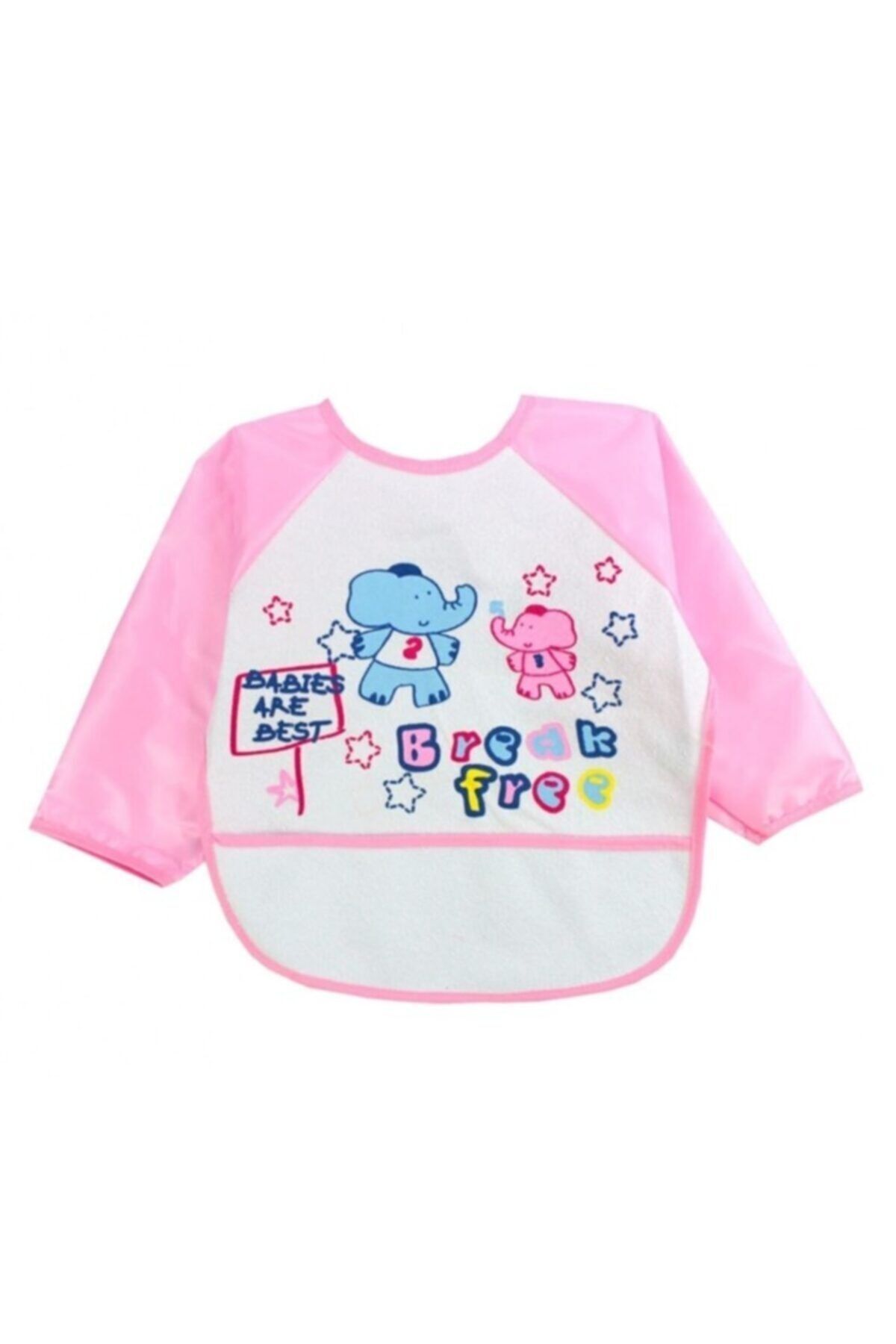 Kids Buude Kids Giydirilebilir Kollu Mama Önlüğü