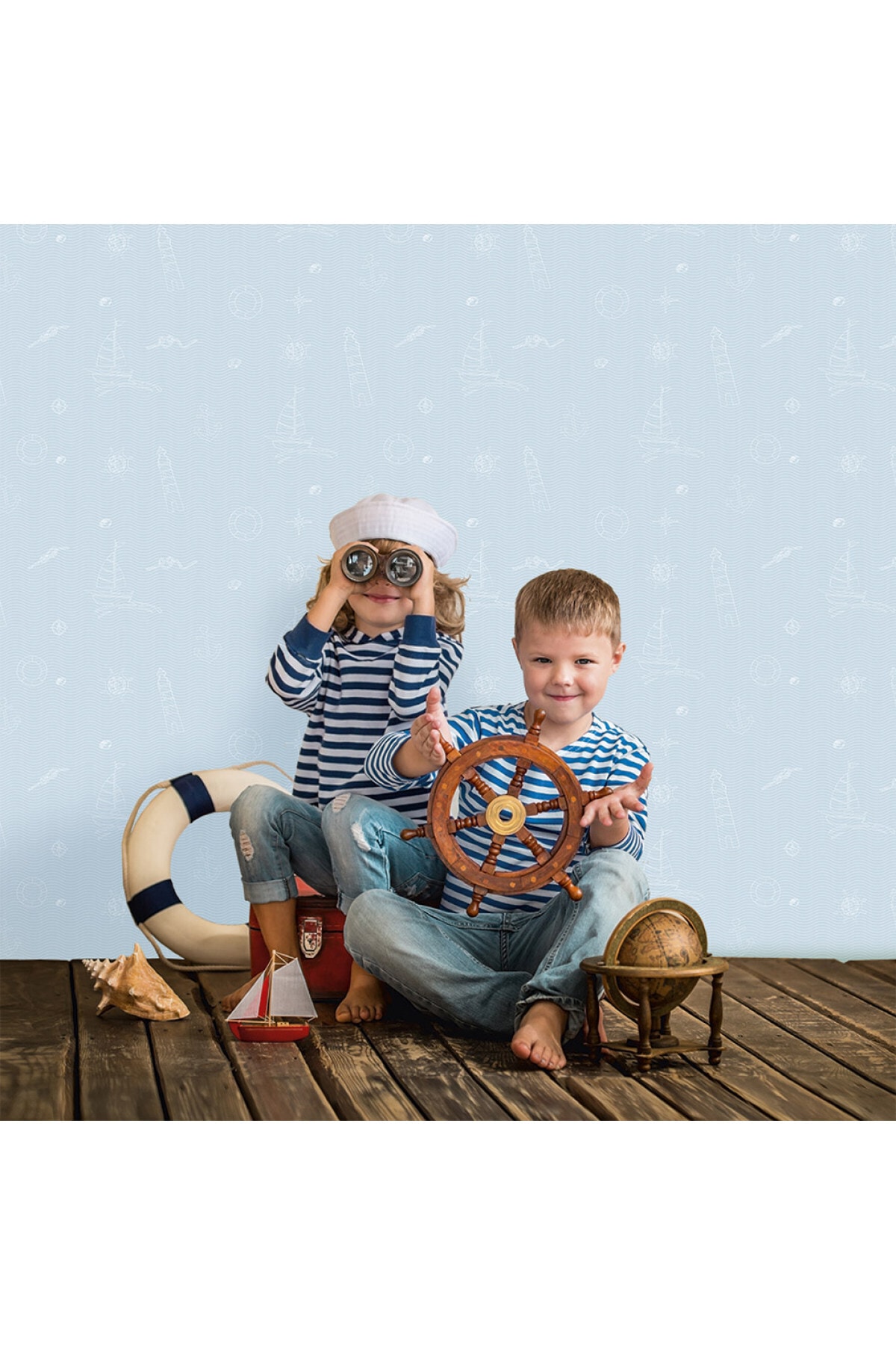 DU&KA Cocuk Odası Duvar Kağıdı Duka Kids Collection 15164-1