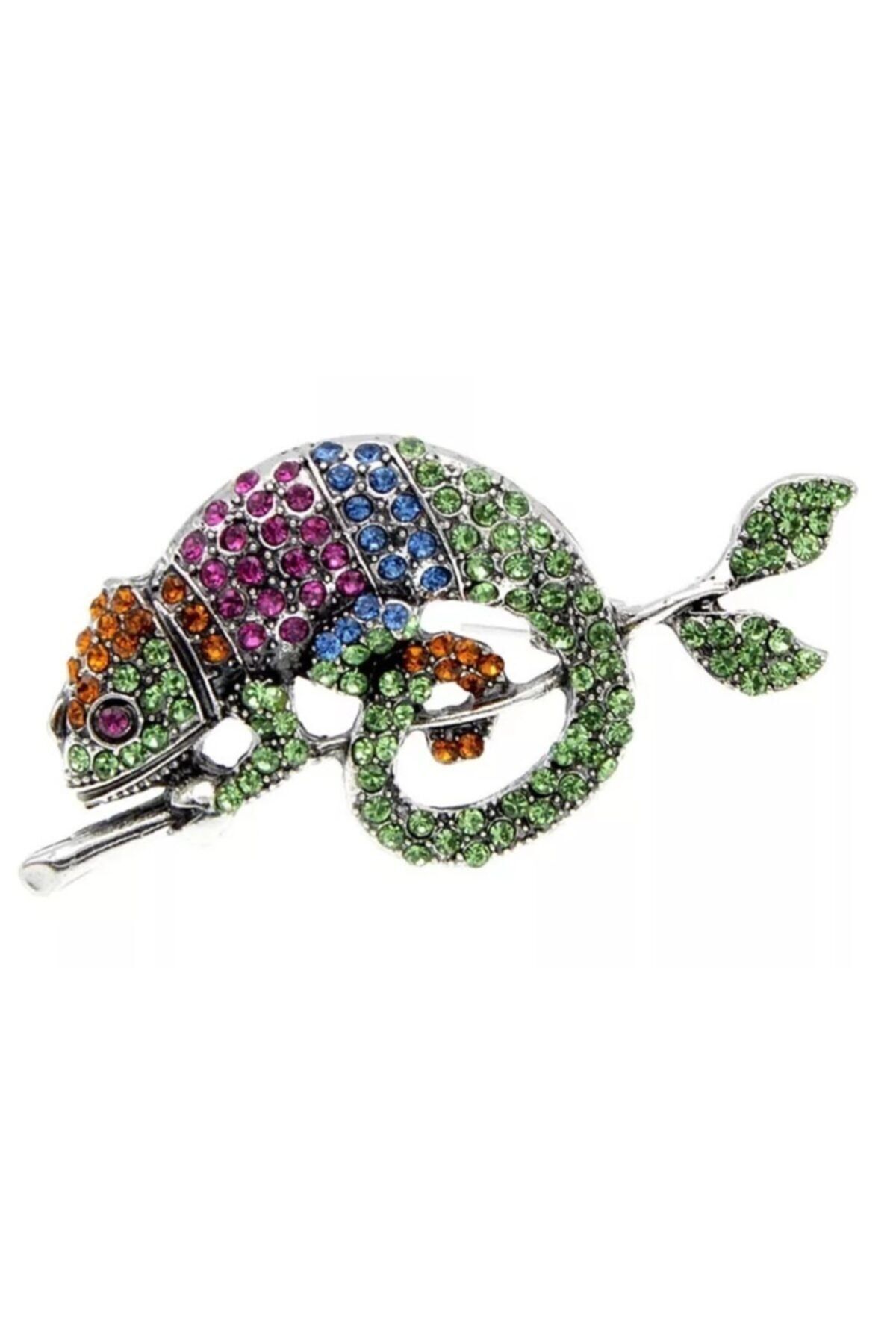 Esra Pamir Iguana Broş