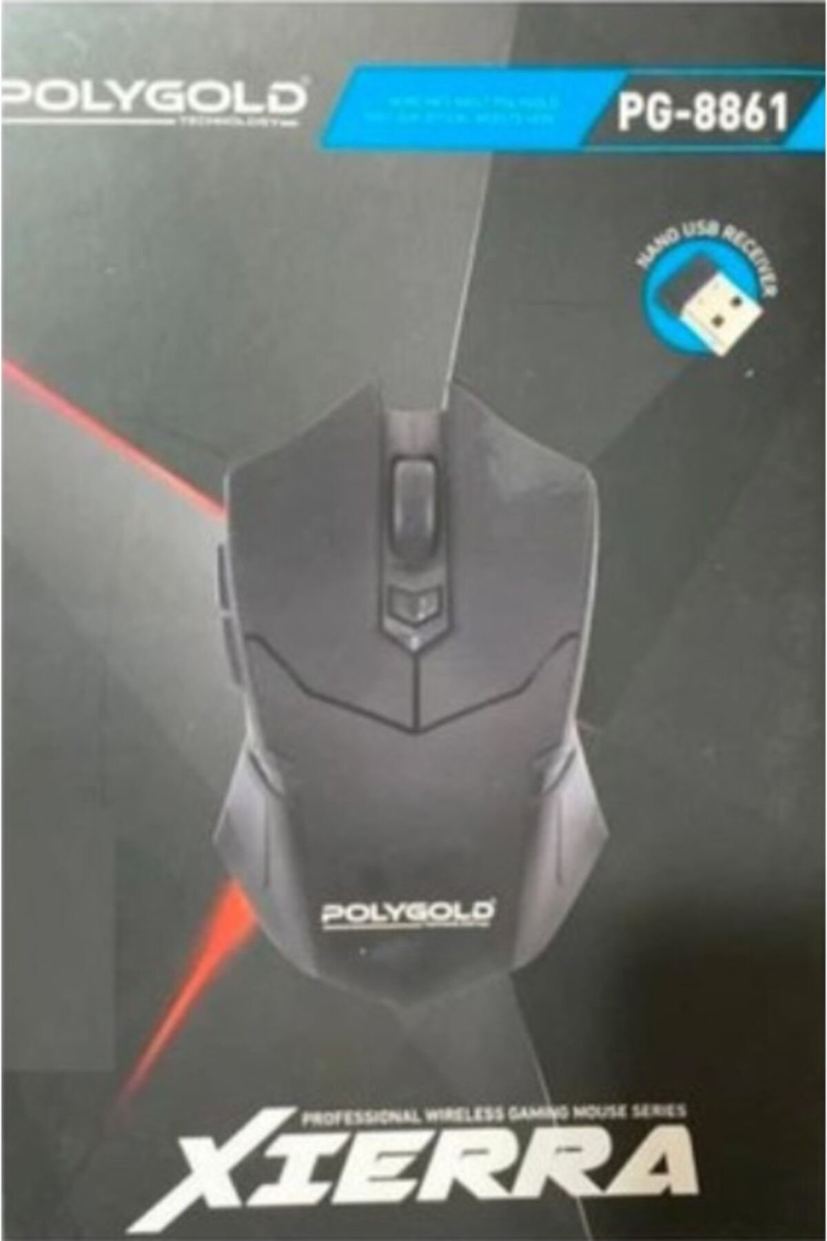 POLYGOLD Xıerra Pg-8861 Kablosuz Oyuncu Mouse