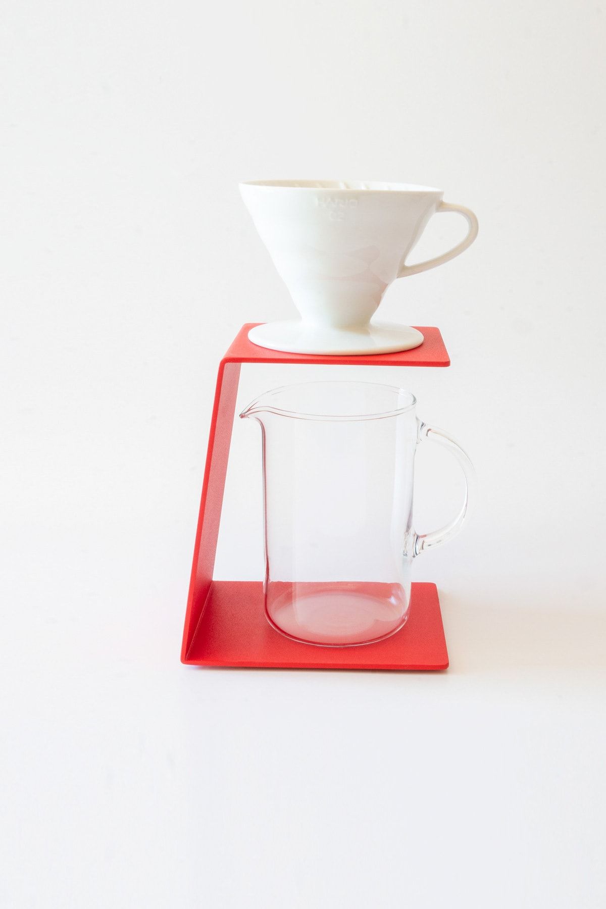 YMR Kahve Demleme Standı V60 (Kırmızı)