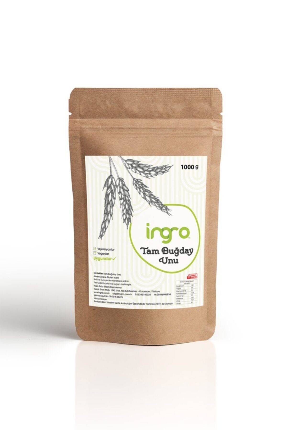 İngro Tam Buğday Unu 1000 G