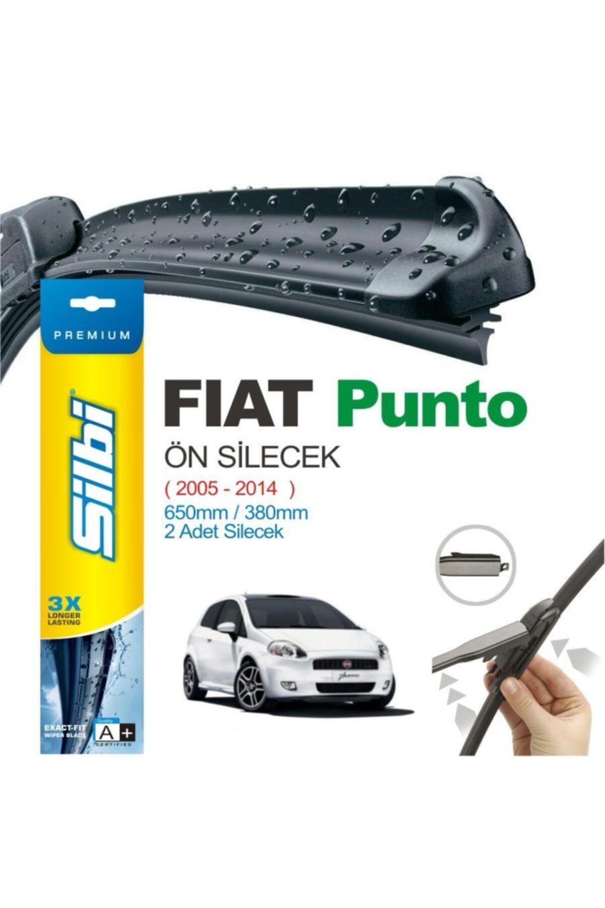 silbi Fiat Grande Punto Silecek Takımı (2005-2014)