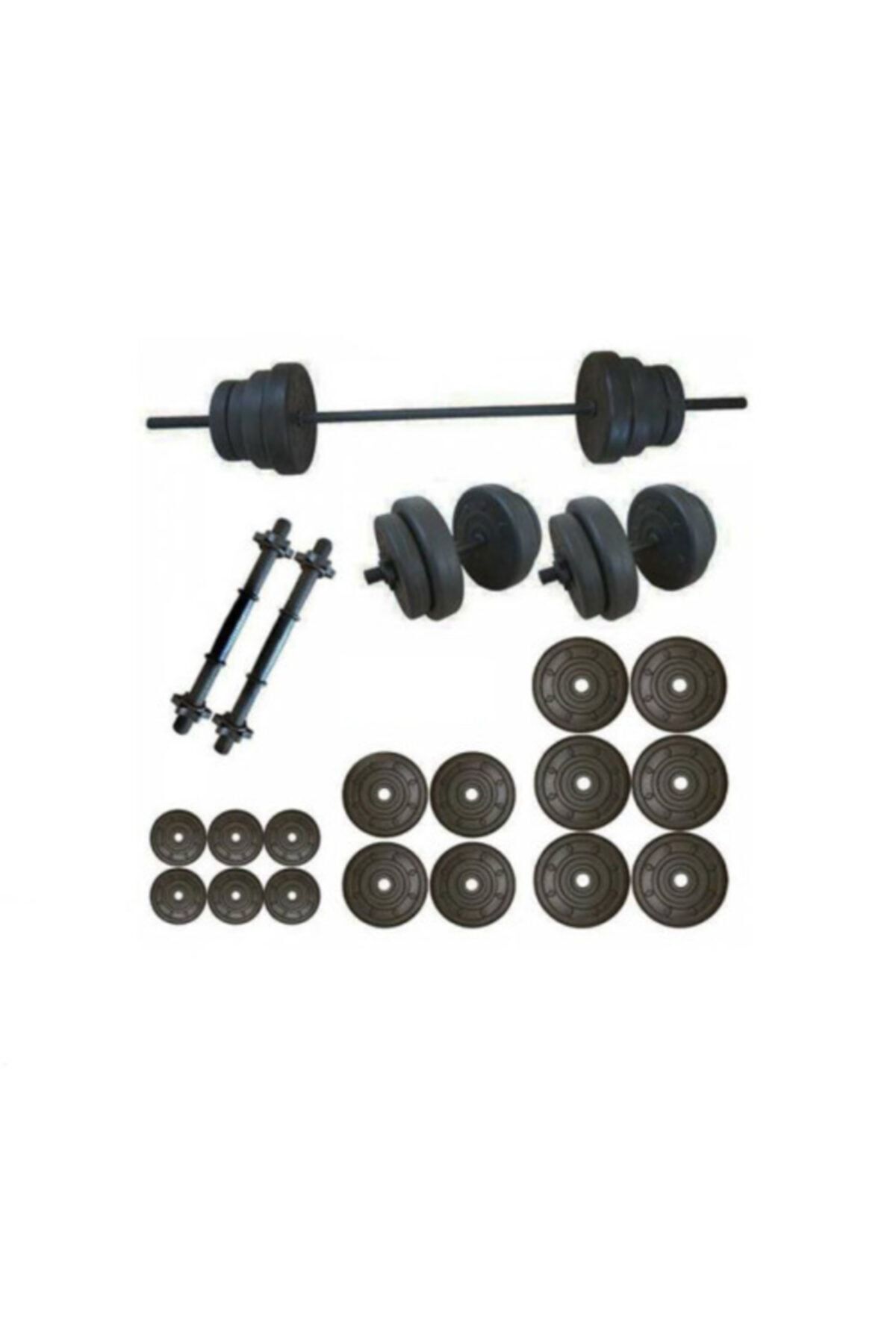 serspor 85 Kg Vidalı Halter Dambıl Seti