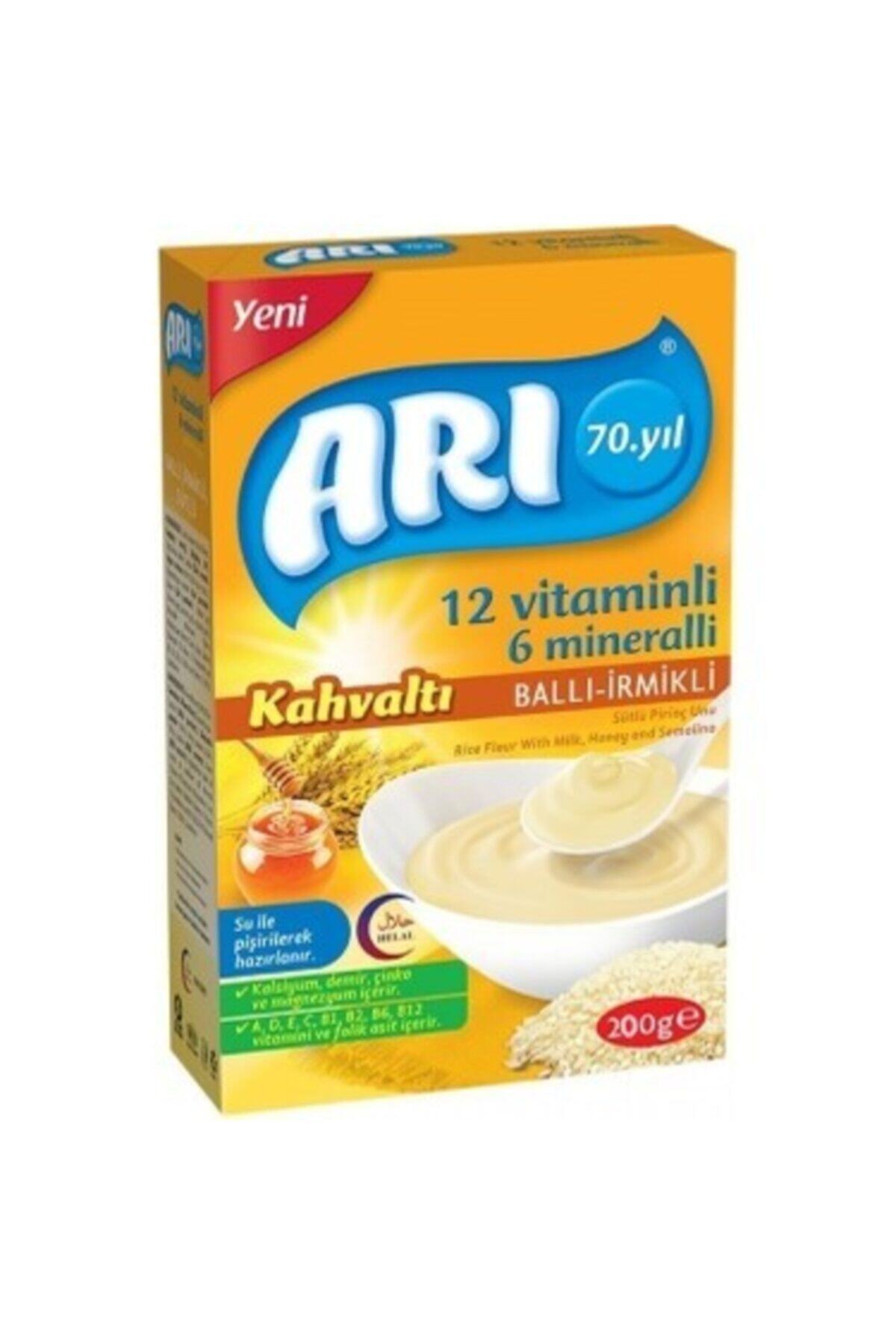 Arı Mama Ballı Irmikli Kahvaltı 12 Vitamin 6 Mineralli 200 Gr