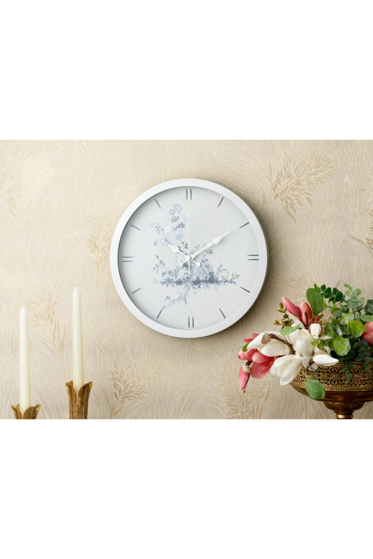 English Home Tual Plastik Duvar Saati 30 Cm Gumus Fiyati Yorumlari Trendyol