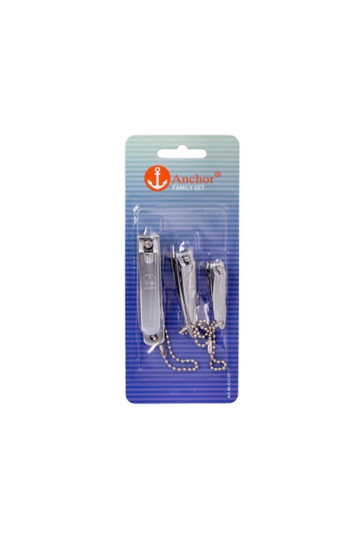 Anchor Tırnak Makası Aile Seti 3'lü Gx122