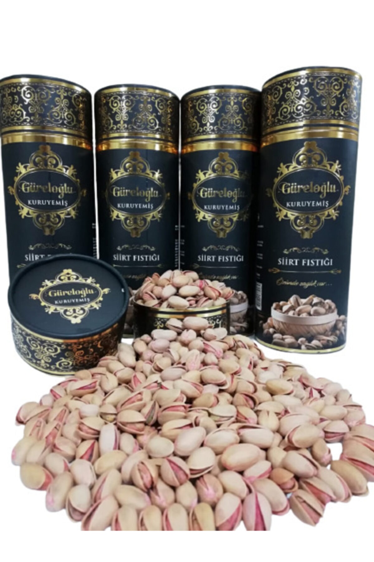 Güreloğlu kuruyemiş Siirt Fıstığı (Net 5 Kg) Kavrulmuş Ana Çatlak