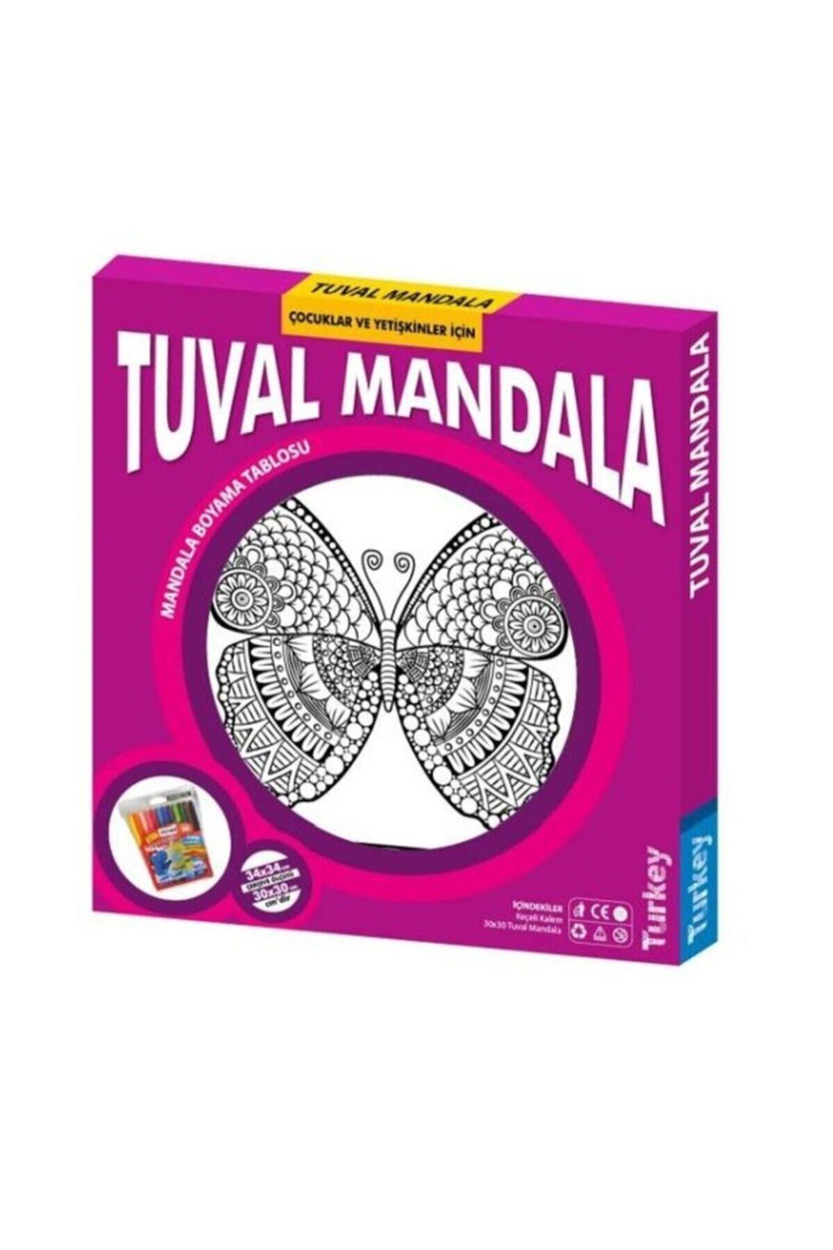 Redka Kumtoys Tuval Mandala 34x34cm