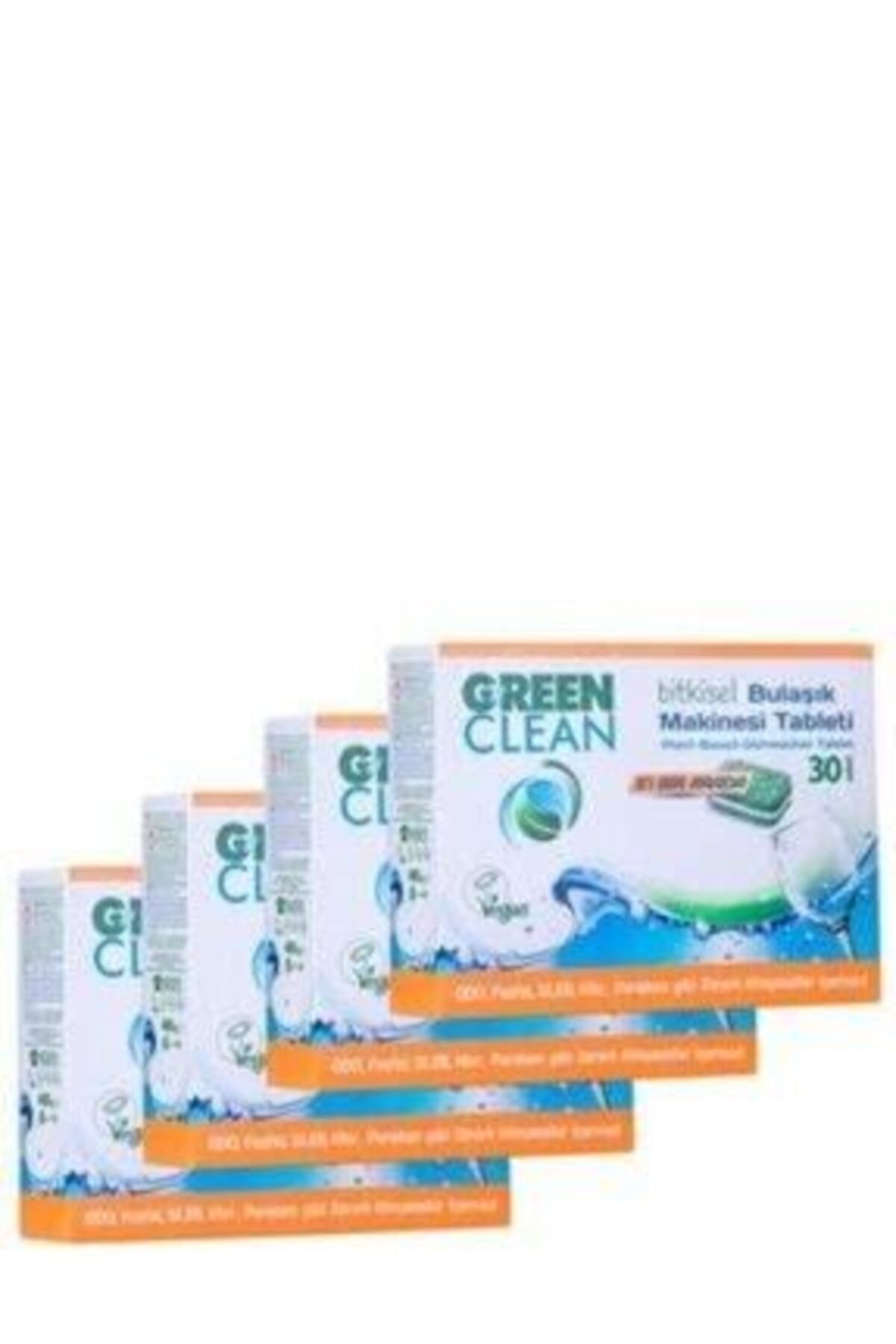 U Green Clean Green Clean Bitkisel Bulaşık Makinesi Tableti 30'lu X 4 Adet
