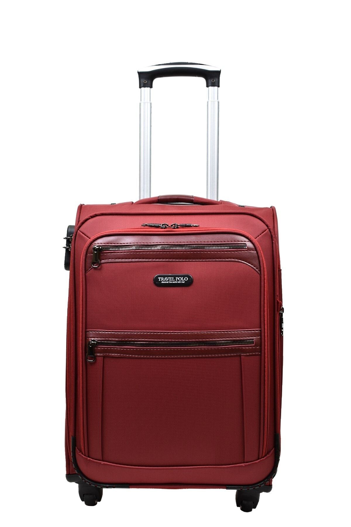 Anka Travel Polo Laptop Bölmeli Kabin Boy Valiz Bordo