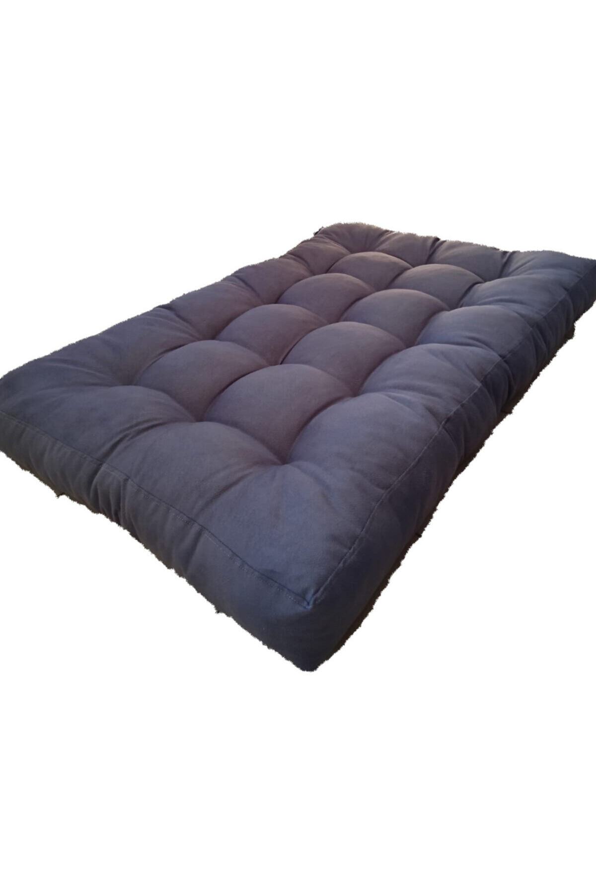 munywood Koyu Gri 60x100x15 Palet Minderi Yer Minderi