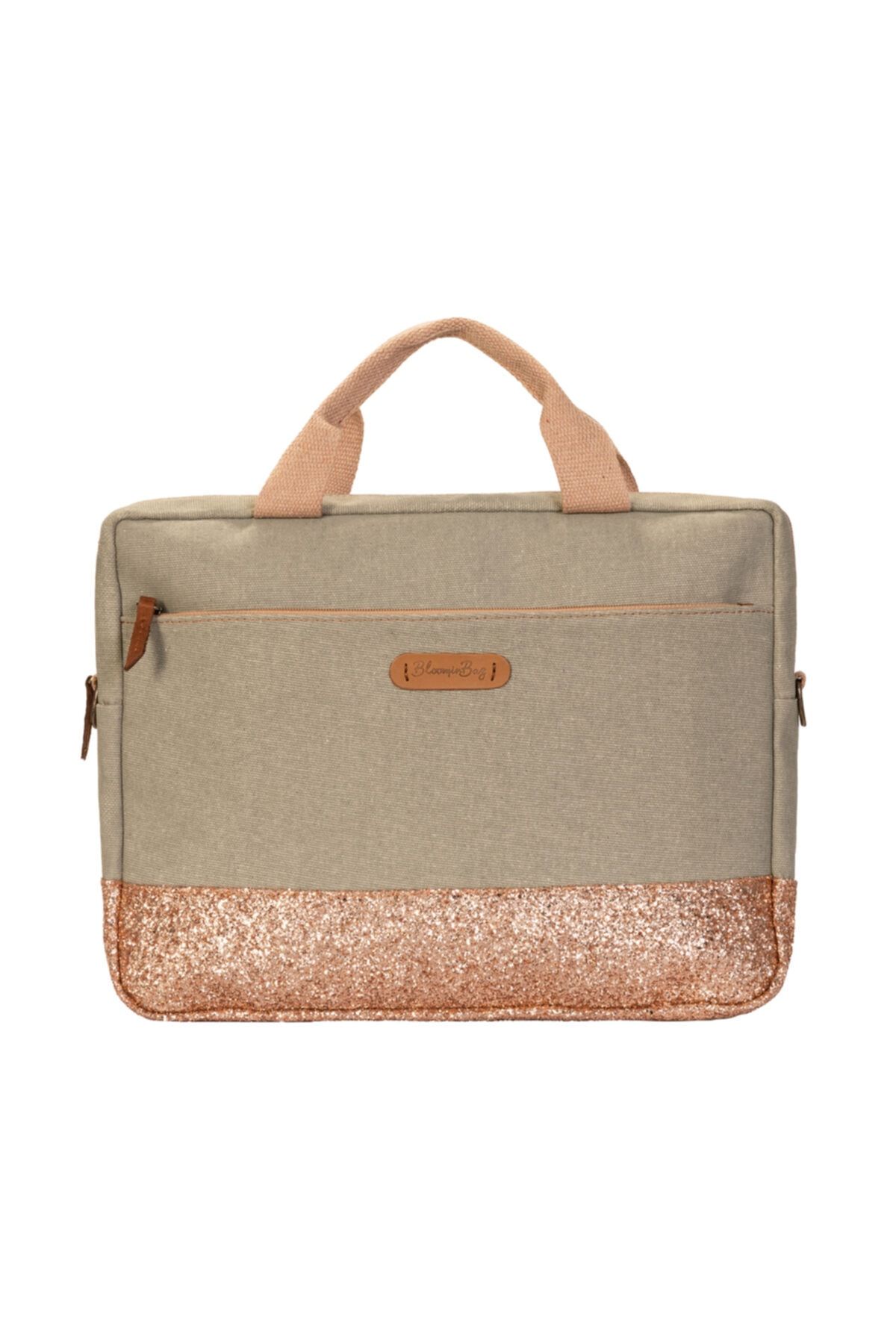 BloominBag Greenish Glitter 15.6 Inch Macbook / Laptop Çantası