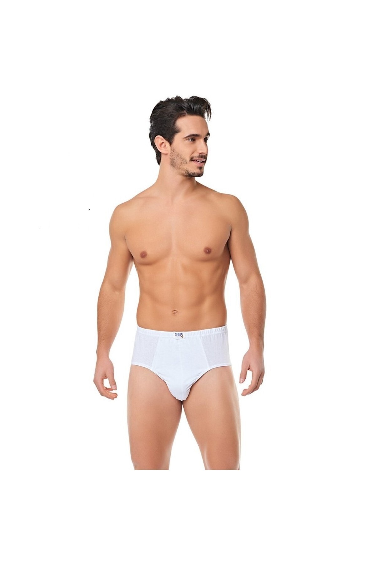 Seher Yıldızı 12 Adet Beyaz Renk Slip Külot