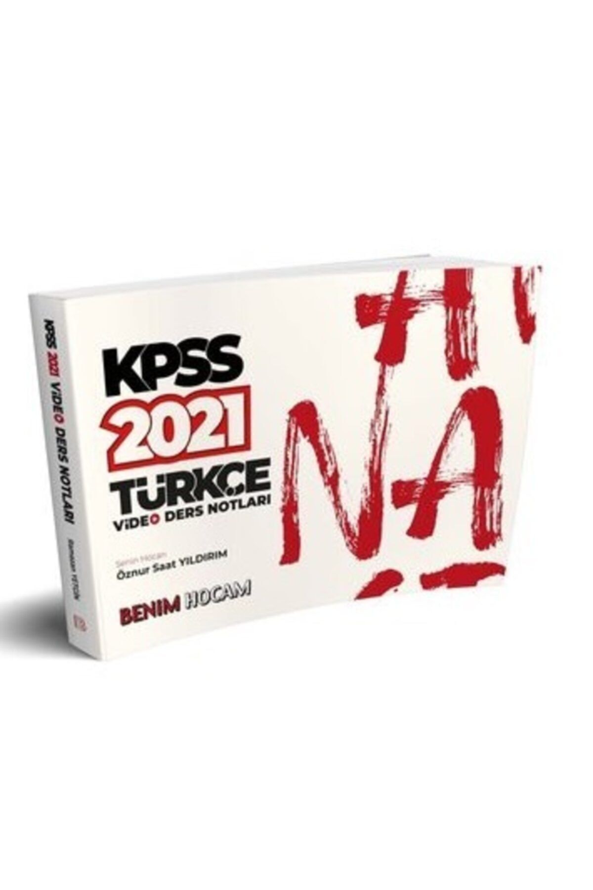 Benim Hocam Yayınları Benim Hocam 2021 Kpss Türkçe Video Ders Notları