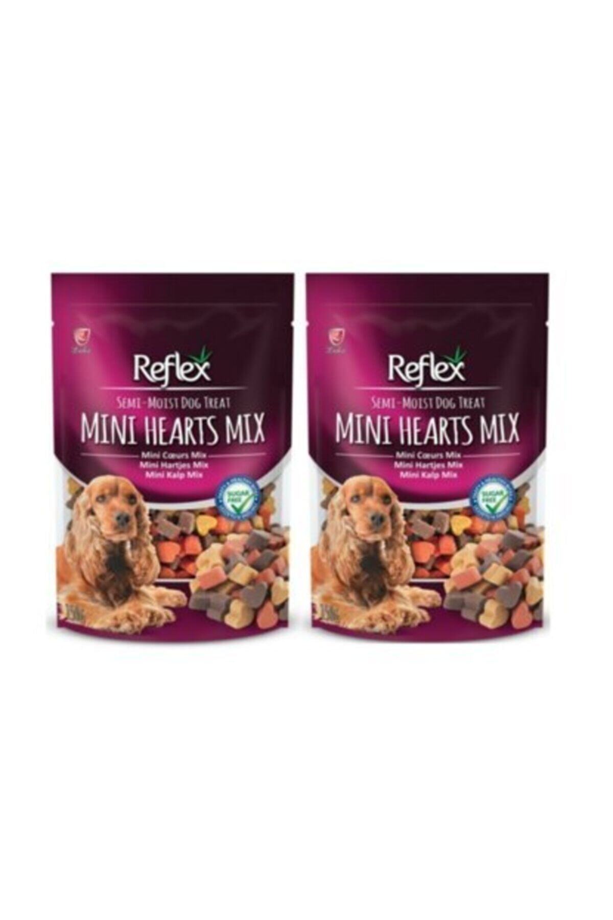 Reflex Yarı Yumuşak Kalp Mix Köpek Ödül 150 Gr. X 2 Adet